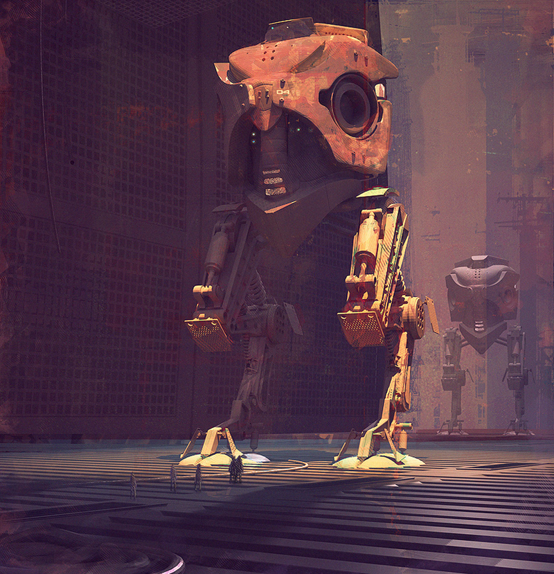 Illustration for article titled Stunning sci-fi concept sketches are actually 3D renders
